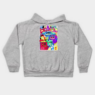 New Batch Doodle FRESHMEN Kids Hoodie